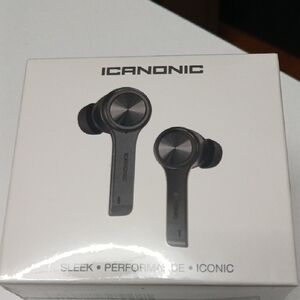 Black Earbud Headphones